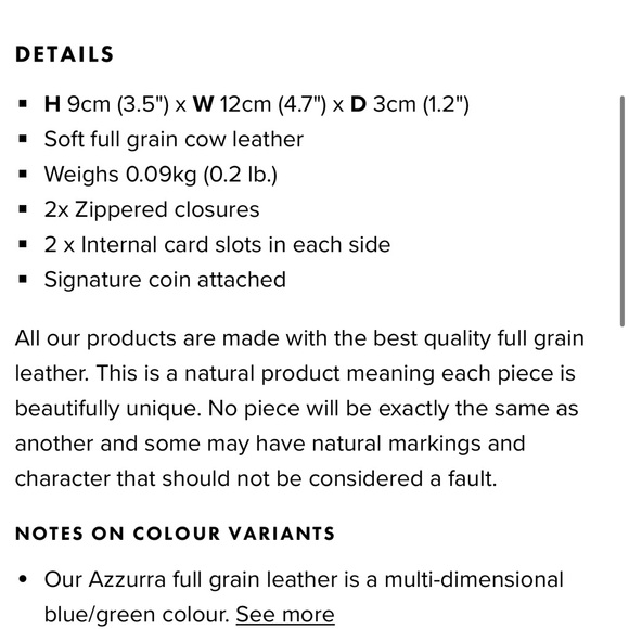 Wanderers Caterina crossbody tote purse and Venetian wallet - Picture 16 of 16